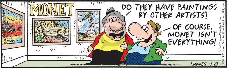 Cartoonist Bob Thaves Tom Thaves  Frank and Ernest 2013-09-23 