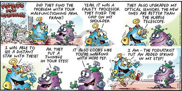 Cartoonist Bob Thaves Tom Thaves  Frank and Ernest 2013-10-20 