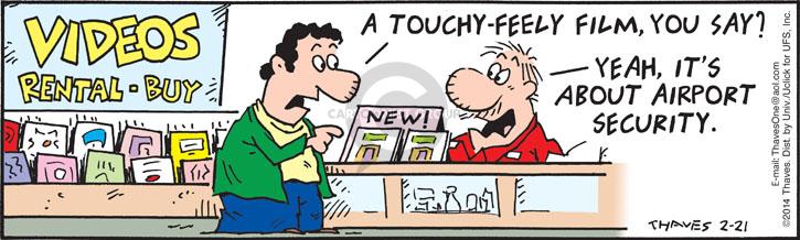 Cartoonist Bob Thaves Tom Thaves  Frank and Ernest 2014-02-21 
