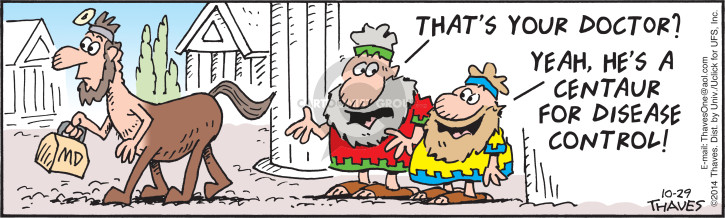 Cartoonist Bob Thaves Tom Thaves  Frank and Ernest 2014-10-29 