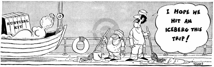 Cartoonist Bob Thaves Tom Thaves  Frank and Ernest 1972-12-05 