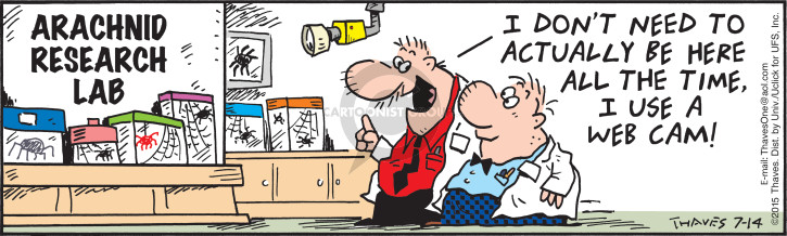 Cartoonist Bob Thaves Tom Thaves  Frank and Ernest 2015-07-14 