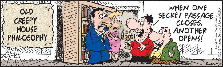 Cartoonist Bob Thaves Tom Thaves  Frank and Ernest 2016-04-30 
