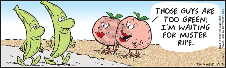 Cartoonist Bob Thaves Tom Thaves  Frank and Ernest 2016-07-19 