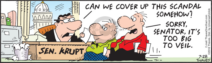 Cartoonist Bob Thaves Tom Thaves  Frank and Ernest 2016-07-28 