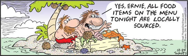 Cartoonist Bob Thaves Tom Thaves  Frank and Ernest 2016-12-24 