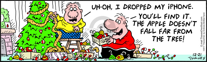 Cartoonist Bob Thaves Tom Thaves  Frank and Ernest 2017-12-21 