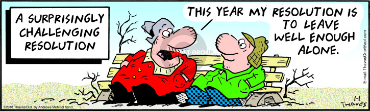 Cartoonist Bob Thaves Tom Thaves  Frank and Ernest 2018-01-01 