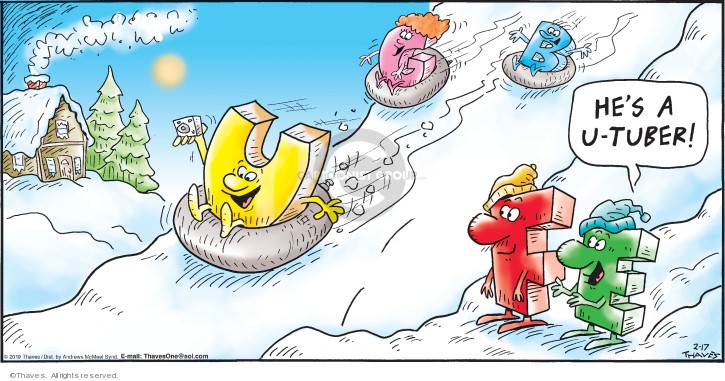 Cartoonist Bob Thaves Tom Thaves  Frank and Ernest 2019-02-17 