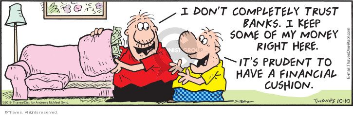 Cartoonist Bob Thaves Tom Thaves  Frank and Ernest 2019-10-10 