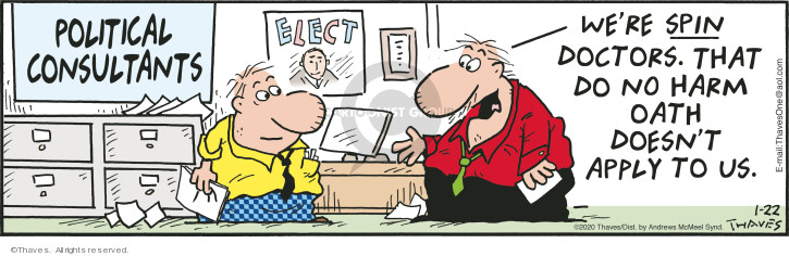 Comic Strip Bob Thaves Tom Thaves  Frank and Ernest 2020-01-22 medicine
