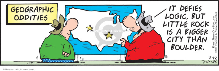 Cartoonist Bob Thaves Tom Thaves  Frank and Ernest 2020-02-12 