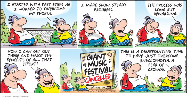 Comic Strip Bob Thaves Tom Thaves  Frank and Ernest 2020-05-31 music