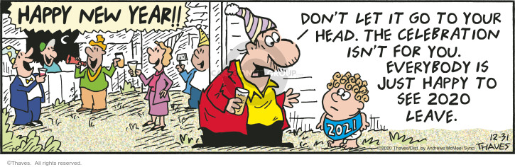 Cartoonist Bob Thaves Tom Thaves  Frank and Ernest 2020-12-31 