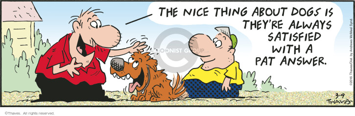 Cartoonist Bob Thaves Tom Thaves  Frank and Ernest 2021-03-09 