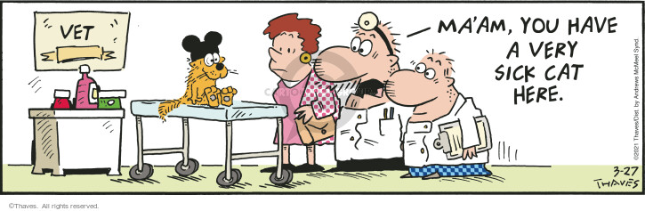 Cartoonist Bob Thaves Tom Thaves  Frank and Ernest 2021-03-27 