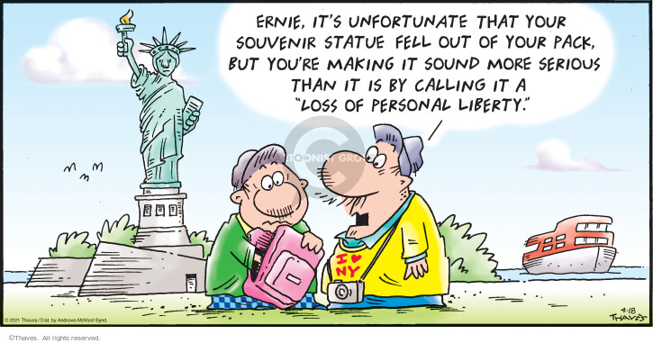 tourism political cartoon