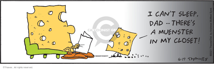 Cartoonist Bob Thaves Tom Thaves  Frank and Ernest 2021-06-19 