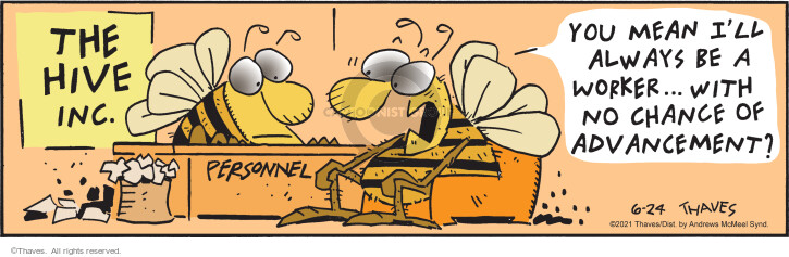 Cartoonist Bob Thaves Tom Thaves  Frank and Ernest 2021-06-24 