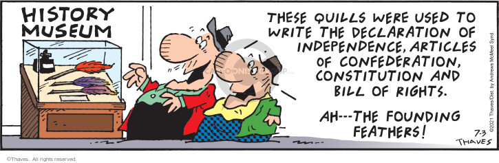 Cartoonist Bob Thaves Tom Thaves  Frank and Ernest 2021-07-03 