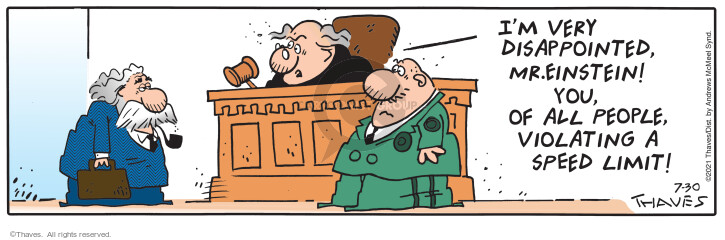 Comic Strip Bob Thaves Tom Thaves  Frank and Ernest 2021-07-30 crime