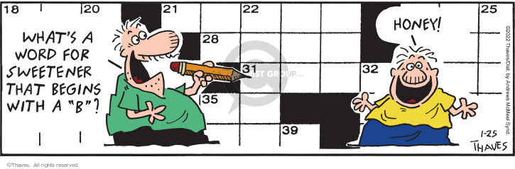 Cartoonist Bob Thaves Tom Thaves  Frank and Ernest 2022-01-25 
