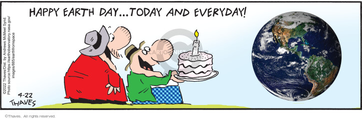 Cartoonist Bob Thaves Tom Thaves  Frank and Ernest 2022-04-22 