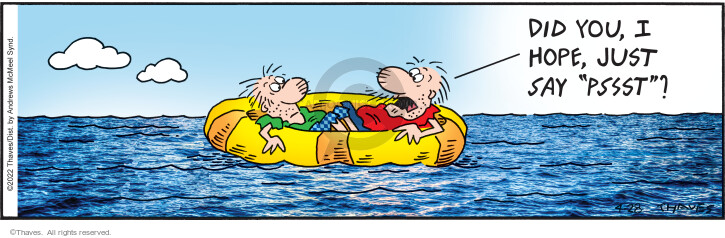 Cartoonist Bob Thaves Tom Thaves  Frank and Ernest 2022-04-28 
