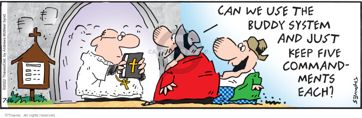 Cartoonist Bob Thaves Tom Thaves  Frank and Ernest 2022-07-16 