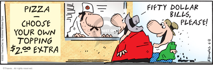Cartoonist Bob Thaves Tom Thaves  Frank and Ernest 2022-08-03 