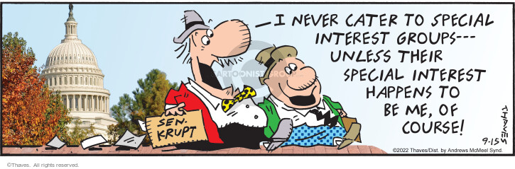 Cartoonist Bob Thaves Tom Thaves  Frank and Ernest 2022-09-15 