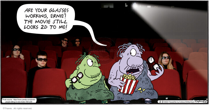 Cartoonist Bob Thaves Tom Thaves  Frank and Ernest 2023-02-05 