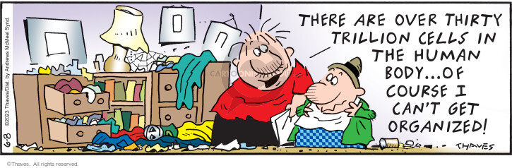 Cartoonist Bob Thaves Tom Thaves  Frank and Ernest 2023-06-08 