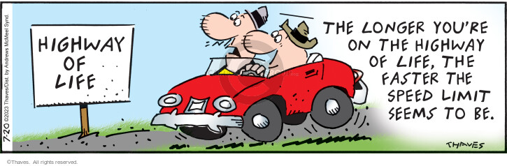 Cartoonist Bob Thaves Tom Thaves  Frank and Ernest 2023-07-20 