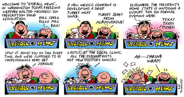 Cartoonist Bob Thaves Tom Thaves  Frank and Ernest 2002-09-29 