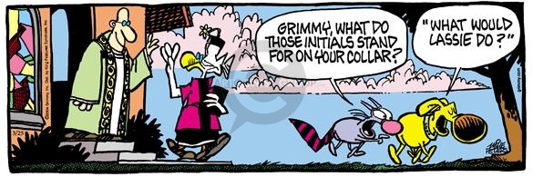 Comic Strip Mike Peters  Mother Goose and Grimm 2004-03-25 role