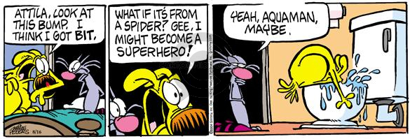 Comic Strip Mike Peters  Mother Goose and Grimm 2004-08-16 spider