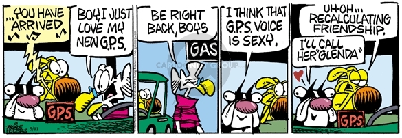 Comic Strip Mike Peters  Mother Goose and Grimm 2009-05-11 GPS