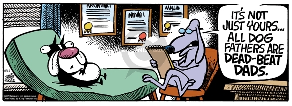 Comic Strip Mike Peters  Mother Goose and Grimm 2009-08-12 not