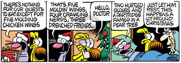 Comic Strip Mike Peters  Mother Goose and Grimm 2011-12-23 holiday
