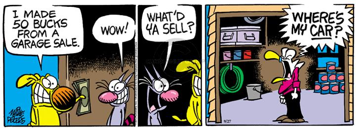 Comic Strip Mike Peters  Mother Goose and Grimm 2012-09-27 sale
