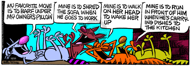 Comic Strip Mike Peters  Mother Goose and Grimm 2017-12-13 sofa