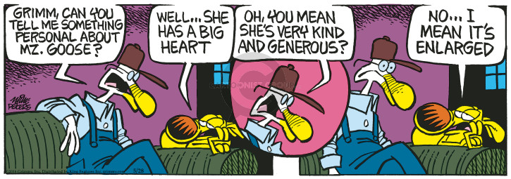 Comic Strip Mike Peters  Mother Goose and Grimm 2018-05-28 personal