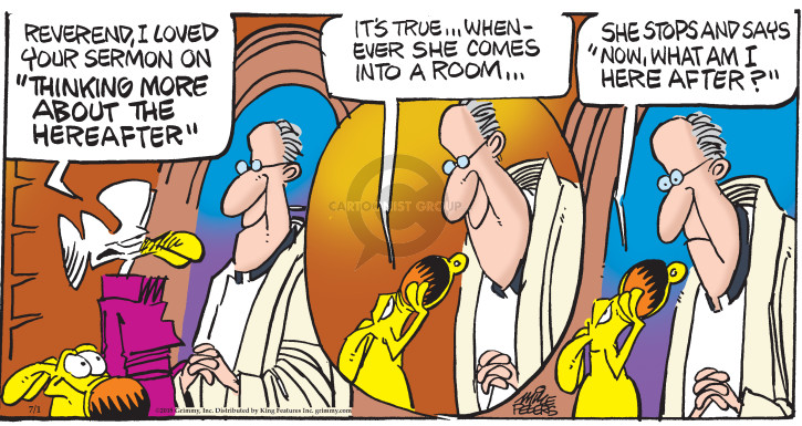 Comic Strip Mike Peters  Mother Goose and Grimm 2018-07-01 after