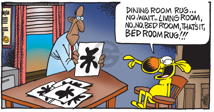 Comic Strip Mike Peters  Mother Goose and Grimm 2018-10-21 bedroom