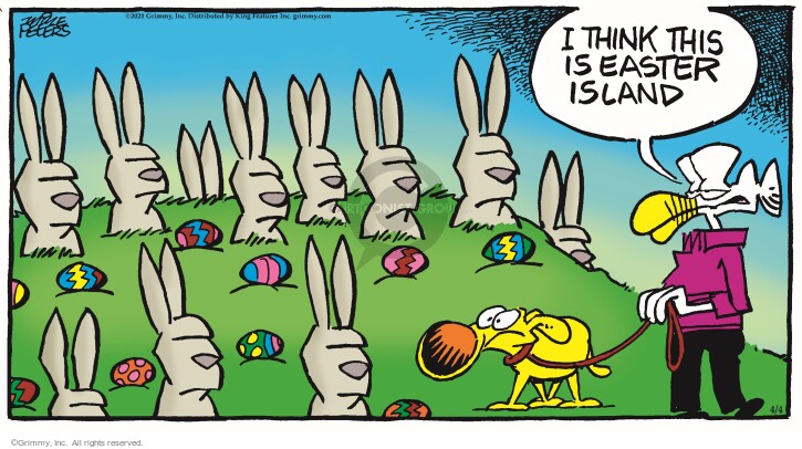 Mother Goose and Grimm - Easter Comic Strips  The Comic Strips