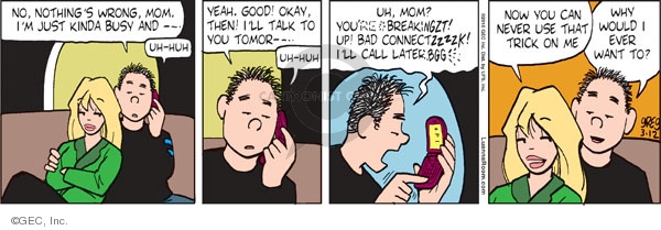 Comic Strip Greg Evans  Luann 2010-03-12 parent