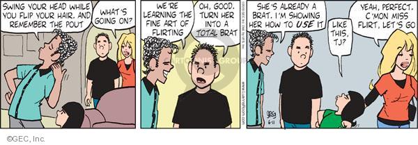 Comic Strip Greg Evans  Luann 2010-06-11 childcare
