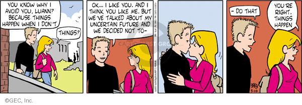 Comic Strip Greg Evans  Luann 2011-05-10 girlfriend