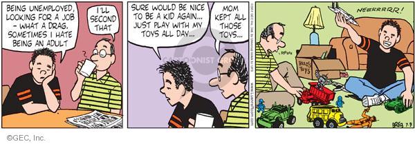 Comic Strip Greg Evans  Luann 2011-07-09 Mother's Day